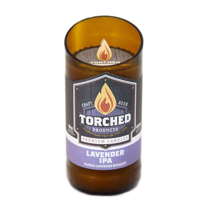 Lavender IPA Beer Candle