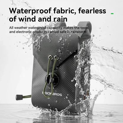 Magnetic Bike Snack Bag 1.1L Waterproof Handlebar Bag