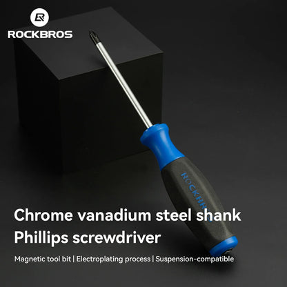 Bike Repair Screwdriver Set with Optional Extended Spoke Wrench