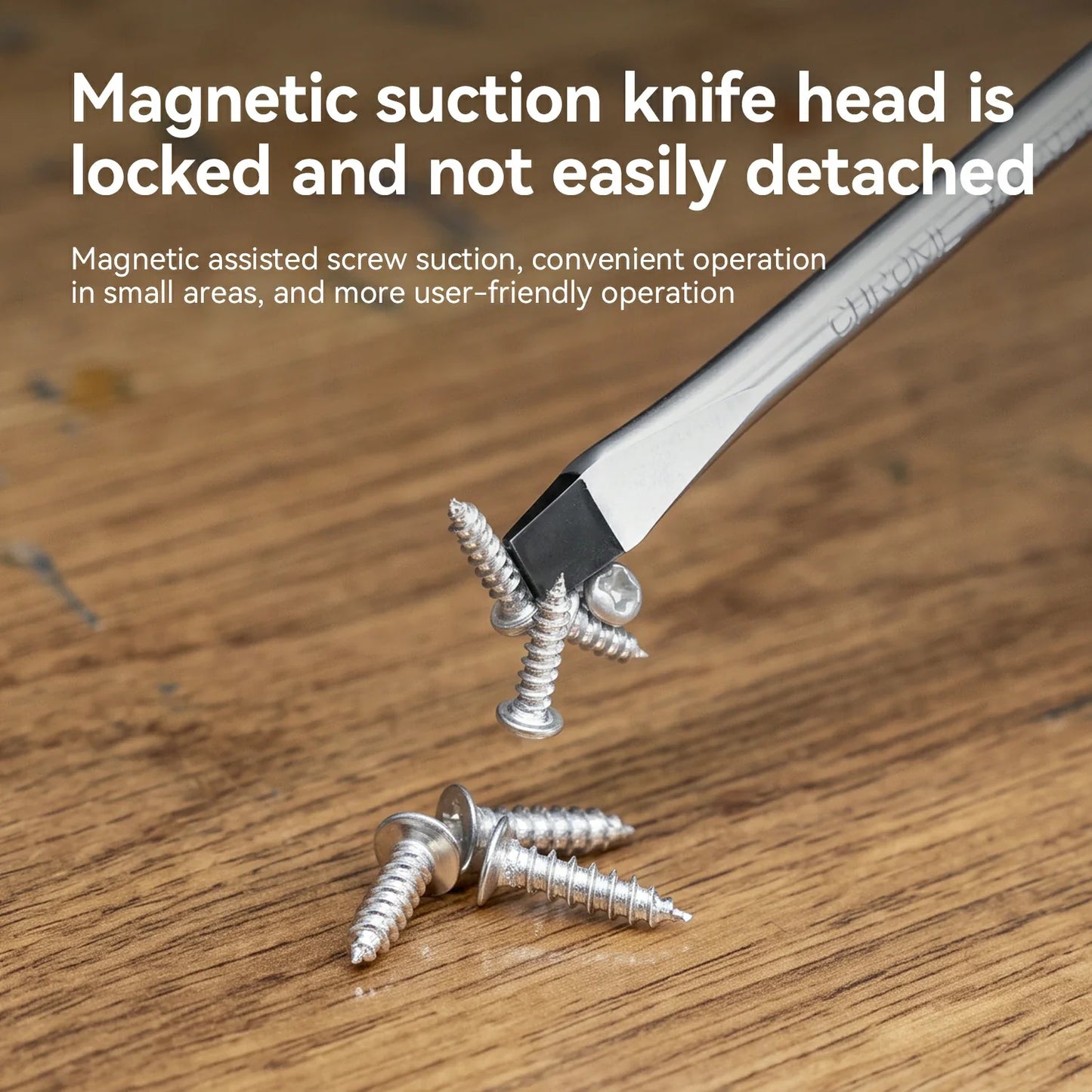 Bike Repair Screwdriver Set with Optional Extended Spoke Wrench
