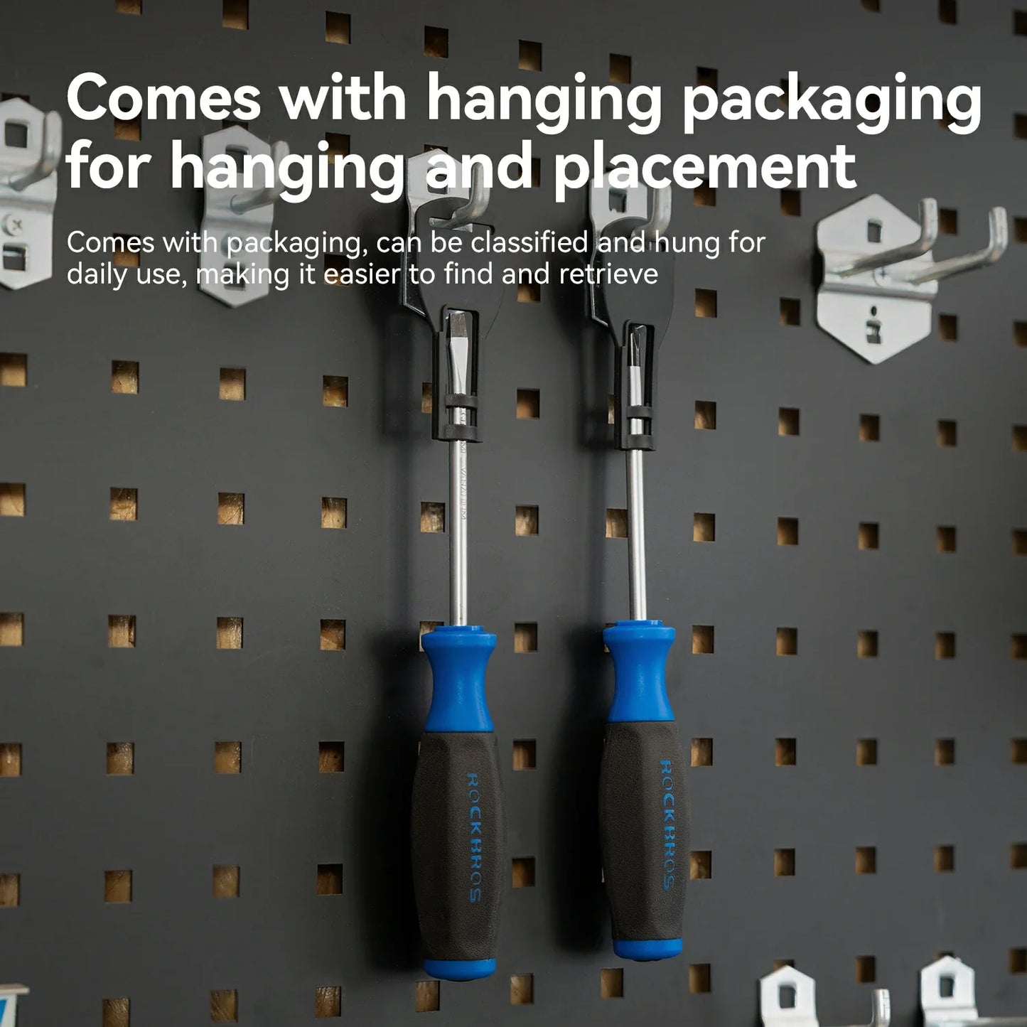 Bike Repair Screwdriver Set with Optional Extended Spoke Wrench