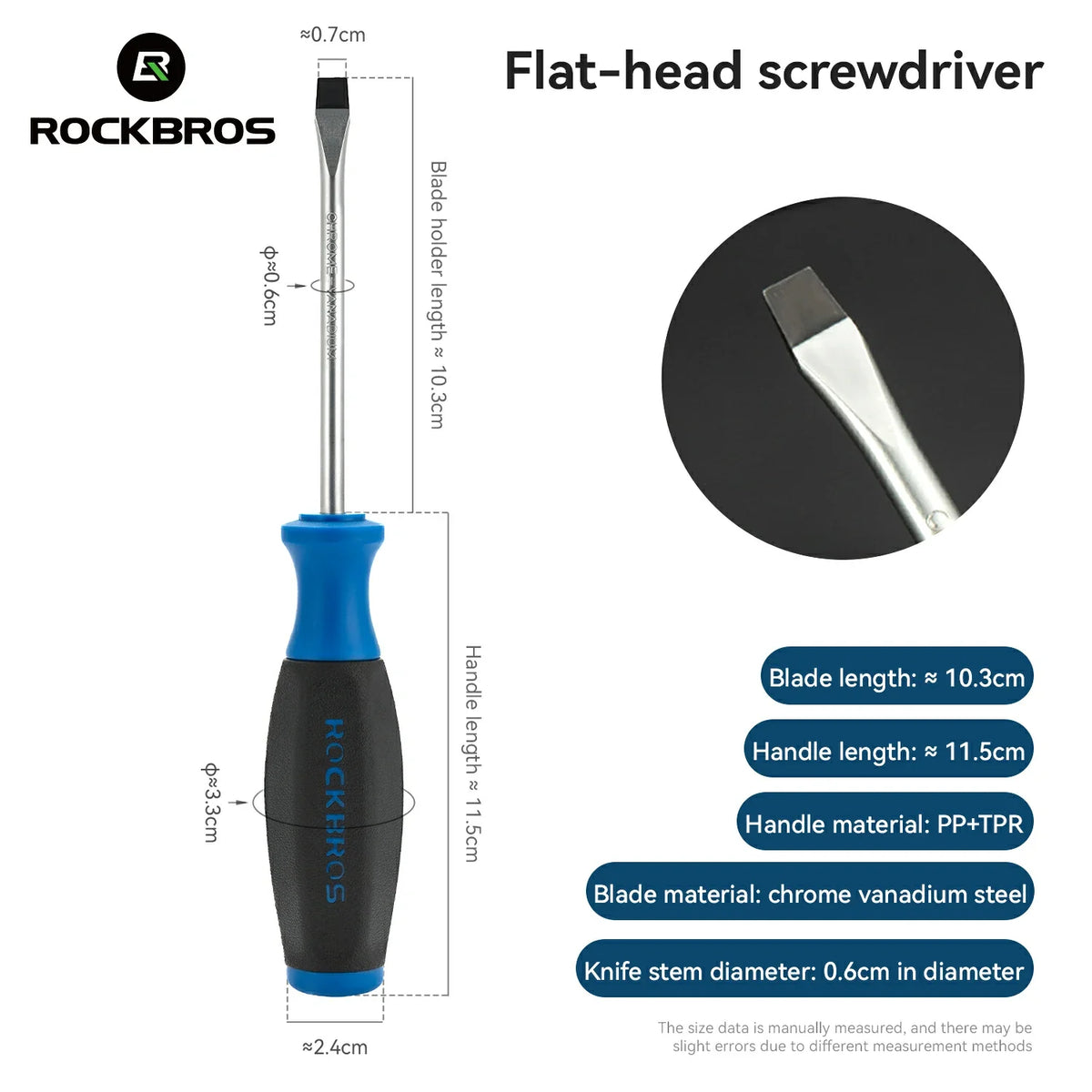 Bike Repair Screwdriver Set with Optional Extended Spoke Wrench