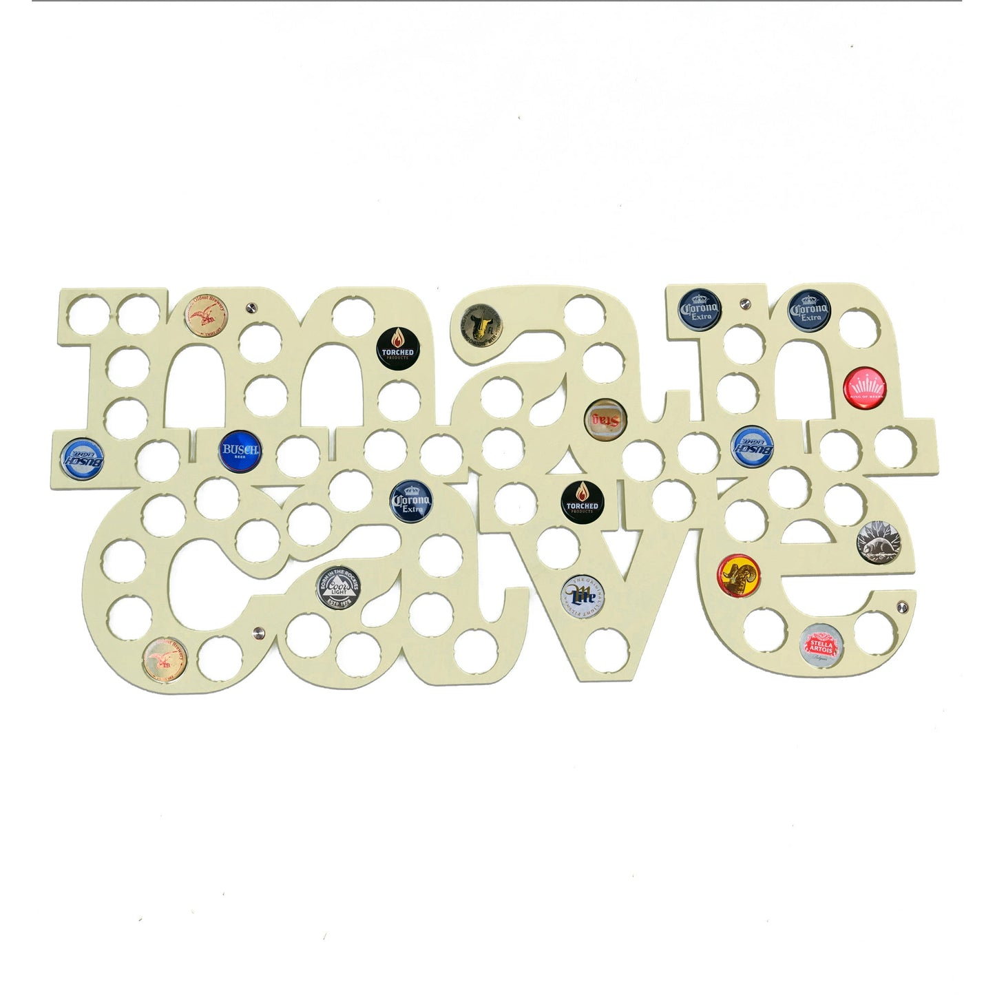 Man Cave Beer Cap Holder