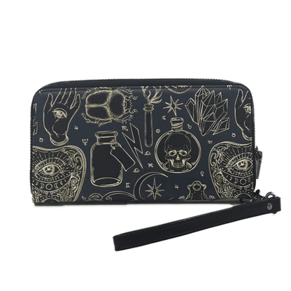 Masonic Esotericism Clutch Wallet