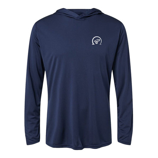 Hooded Long Sleeve Tee - Glass Blown Open
