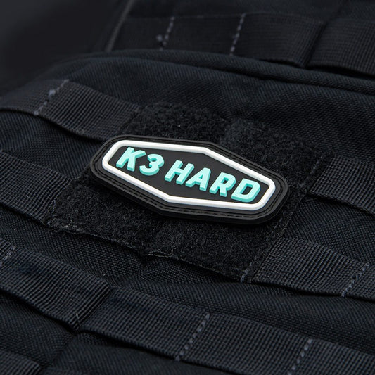 K3 Hard - Eco-PVC Collector Patch (Hook N Loop Backside)