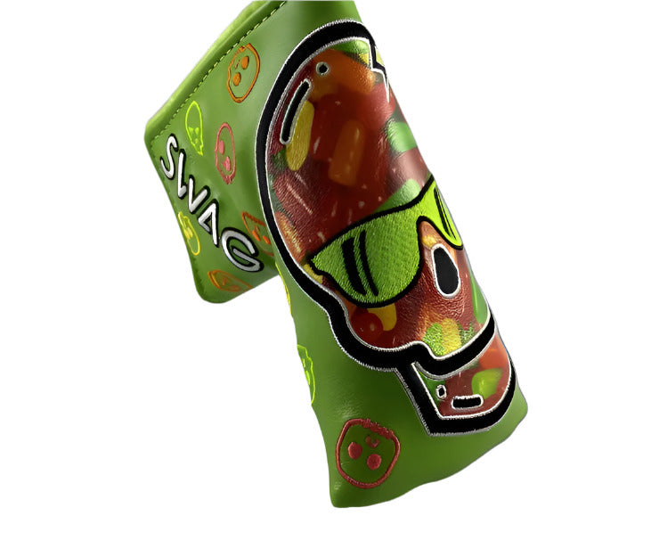 Swag Golf - Candy (Mike And Ike’s) Fruity Green 2021 Halloween Blade Putter Headcover