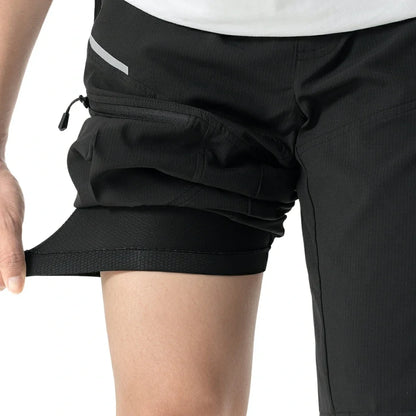 Men's 2-in-1 Padded MTB Cycling Shorts