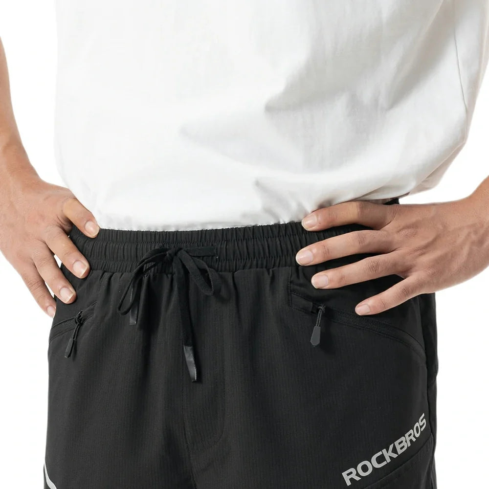 Men's 2-in-1 Padded MTB Cycling Shorts