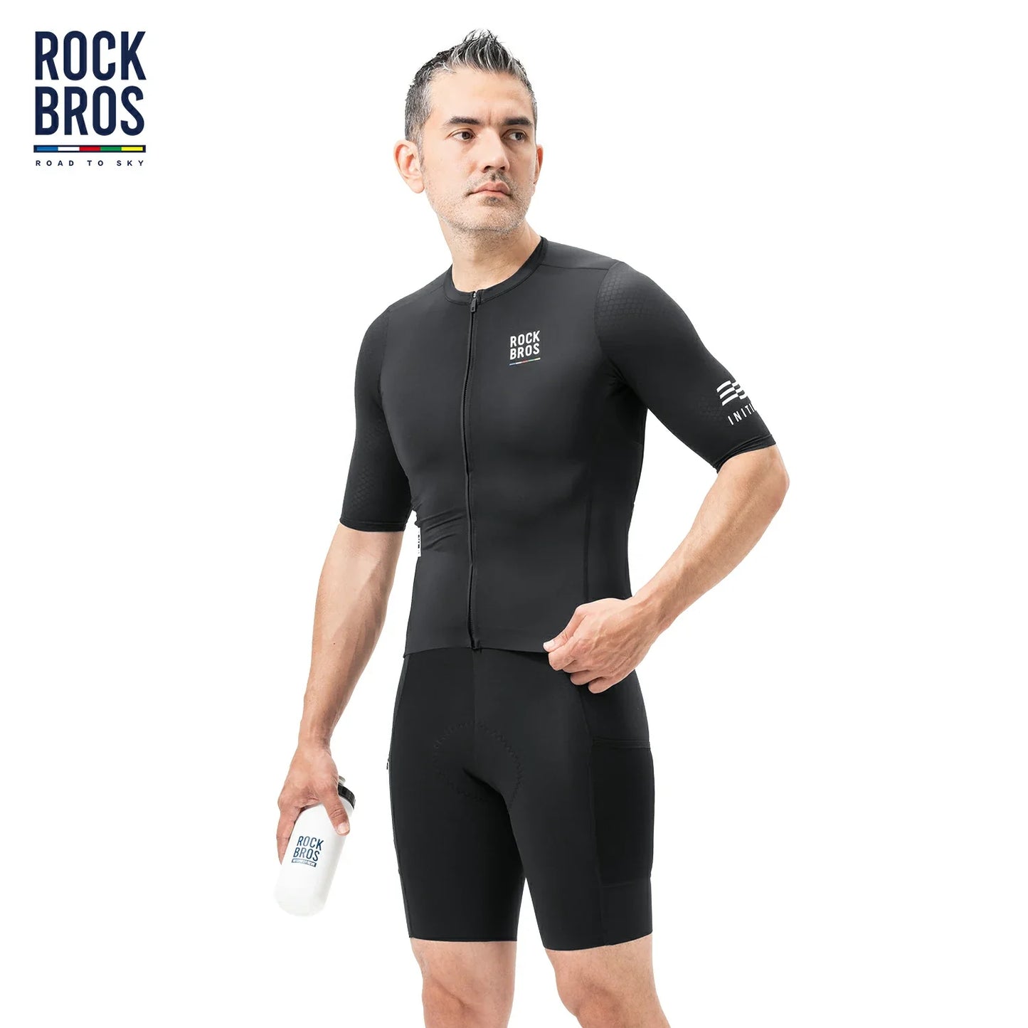Men's Short Sleeve Cycling Jersey Breathable | Road to Sky