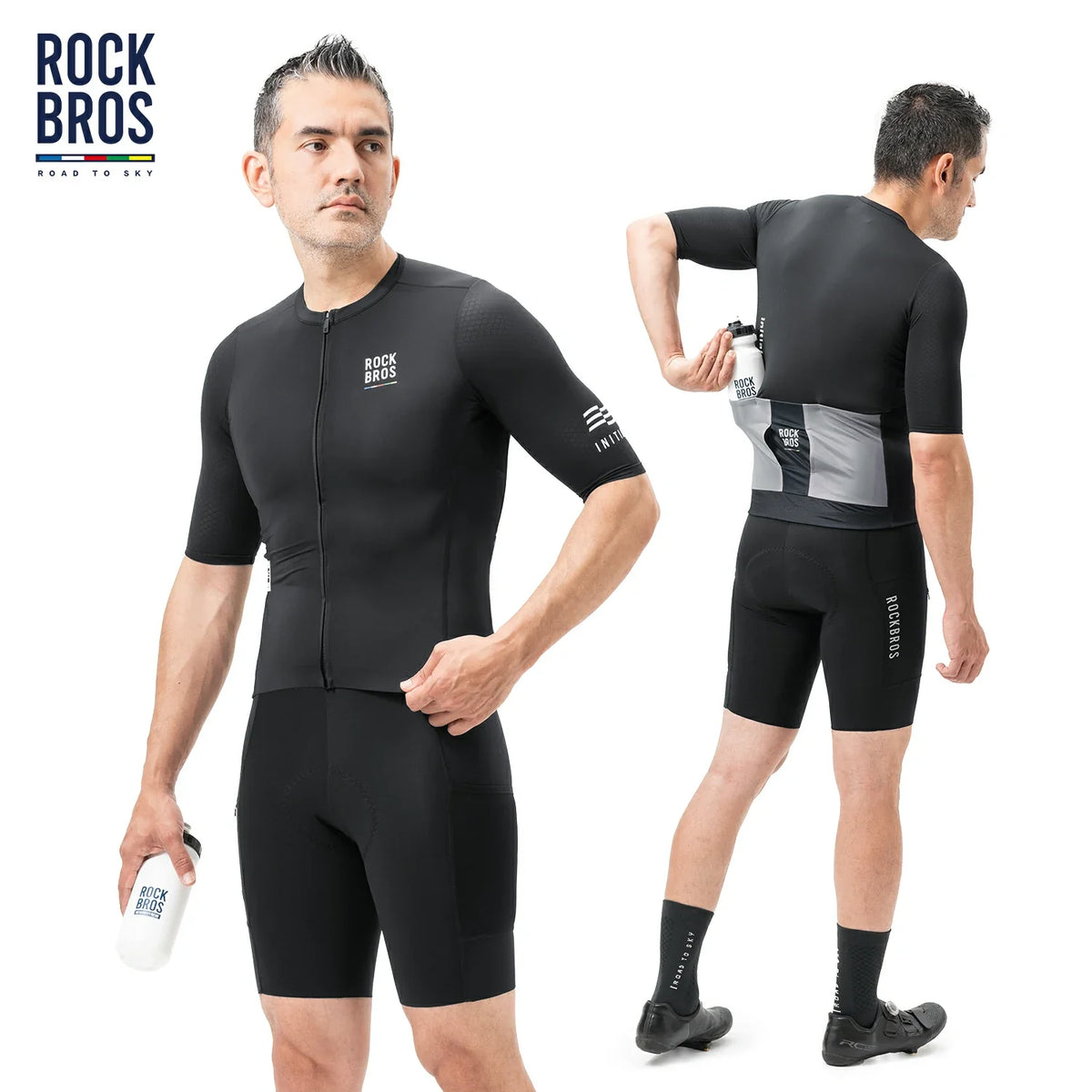 Men's Short Sleeve Cycling Jersey Breathable | Road to Sky