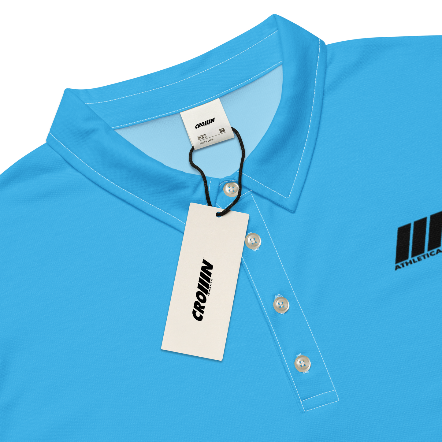 CROWN ATHLETICA /// Performance Polo (BLUE)