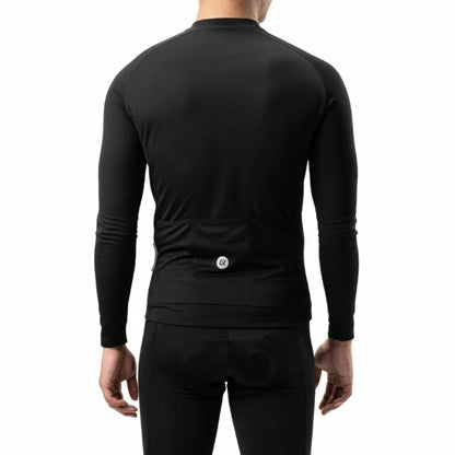 Men’s Summer Long Sleeve Cycling Jersey – Mesh Half-Zip