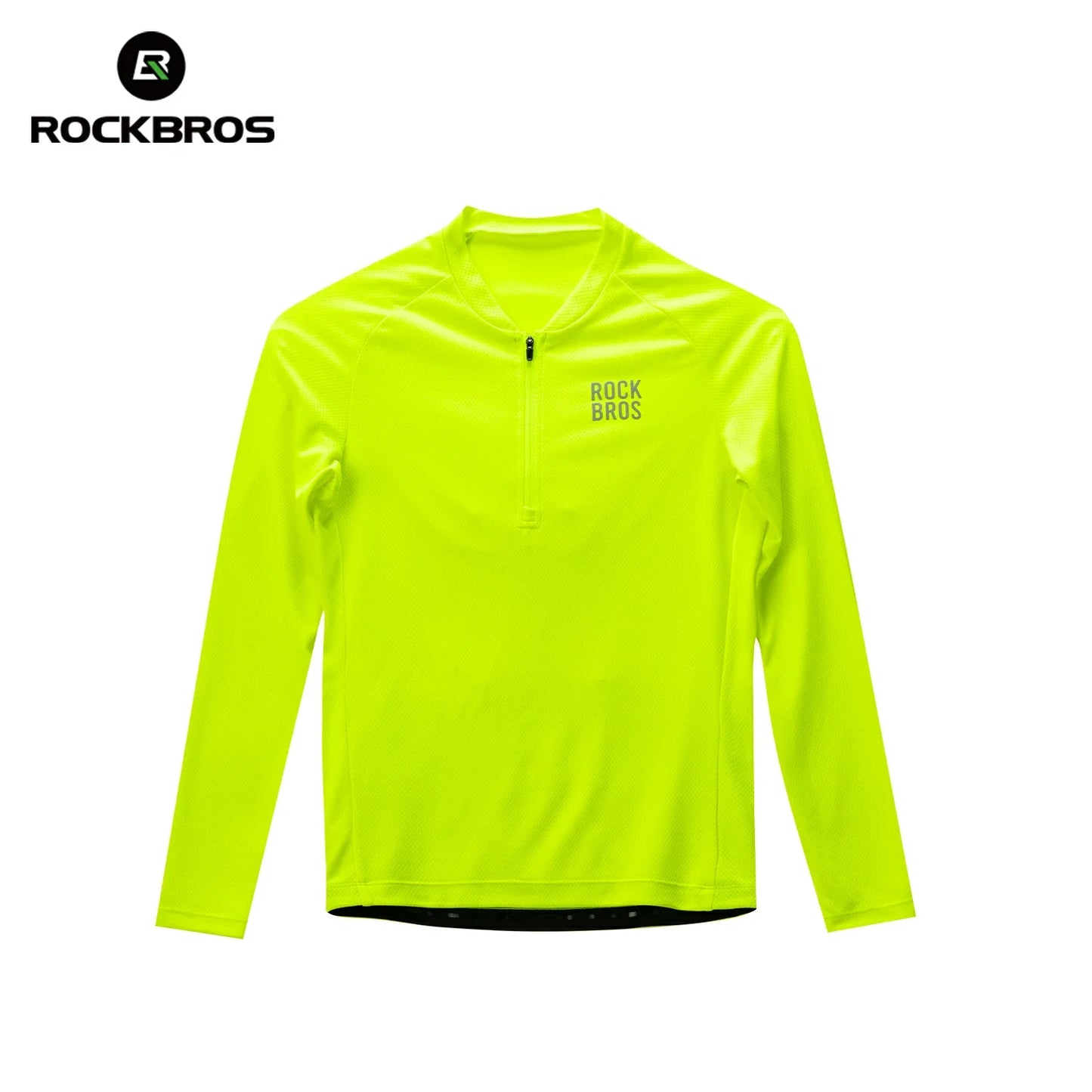 Men’s Summer Long Sleeve Cycling Jersey – Mesh Half-Zip
