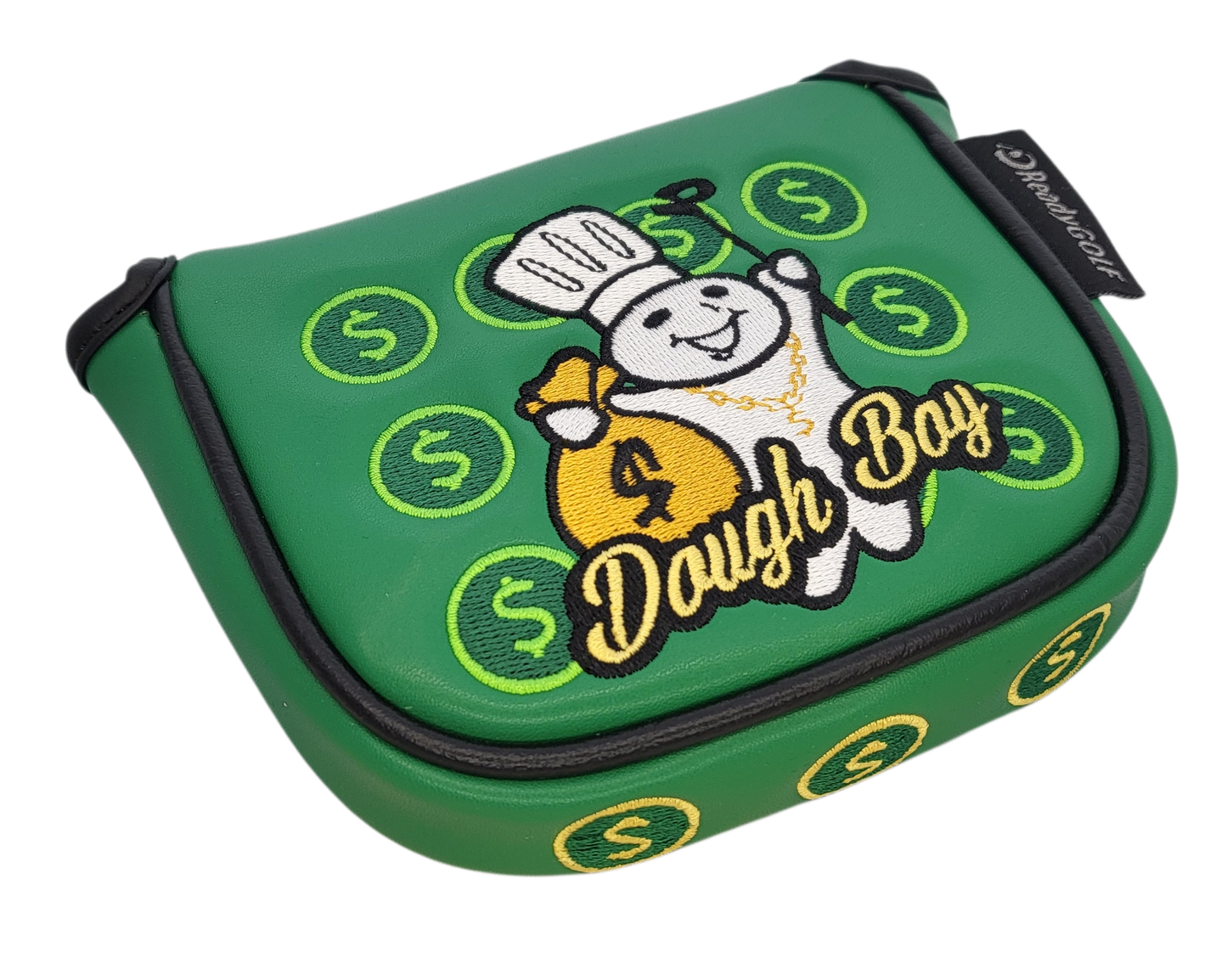 L.A.B. MEZZ OZ Embroidered Center-Shafted Putter Cover by ReadyGOLF - Dough Boy