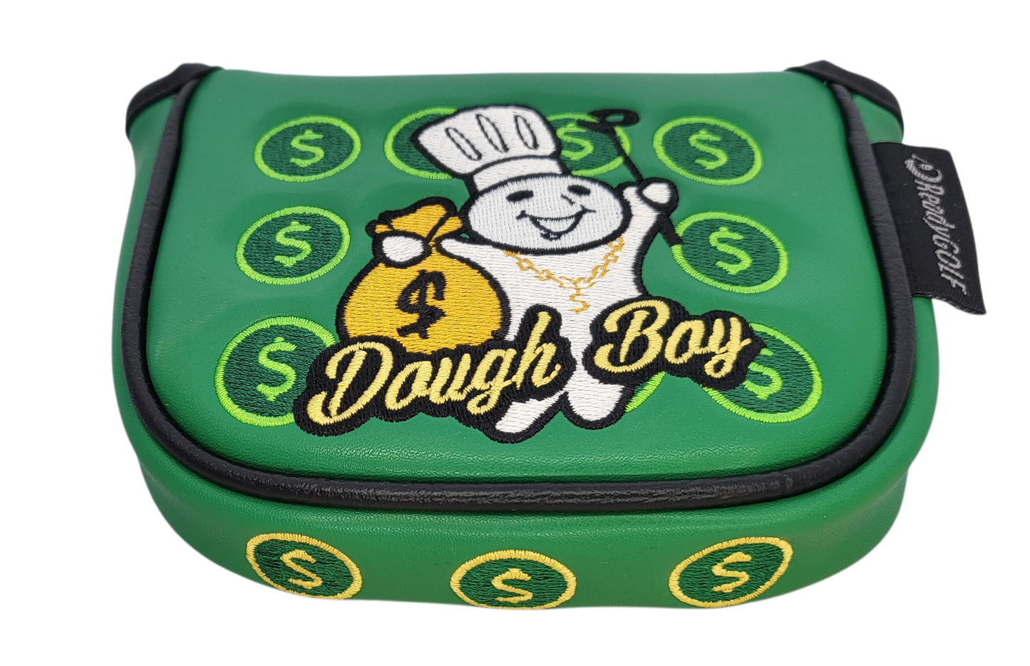 L.A.B. MEZZ OZ Embroidered Center-Shafted Putter Cover by ReadyGOLF - Dough Boy