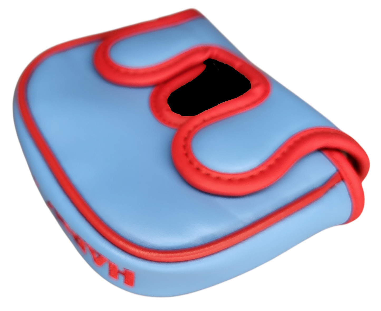 L.A.B. MEZZ OZ Embroidered Center-Shafted Putter Cover by ReadyGOLF - Happy Place