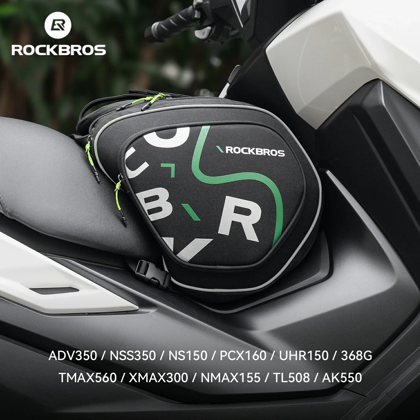 Motorcycle Tank Bag Helmet Bag 12L With Rain Cover
