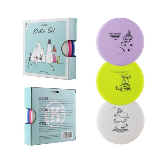 Kasta Set Moomin - 3 Disc (Berg, Stig, Reko) Starter Set