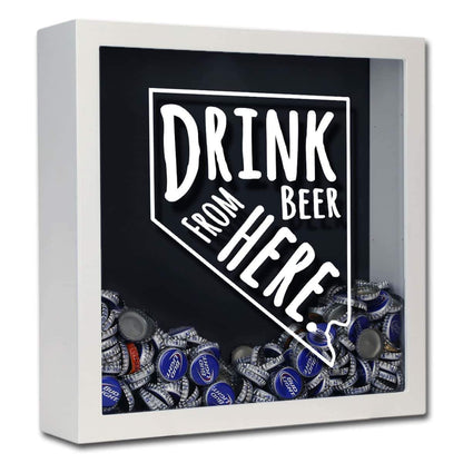 Nevada Drink Beer From Here Beer Cap Shadow Box