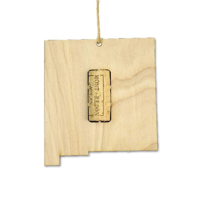 New Mexico Wine Cork Holder Ornaments