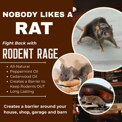 Rodent Rage Mouse and Rat Repellent