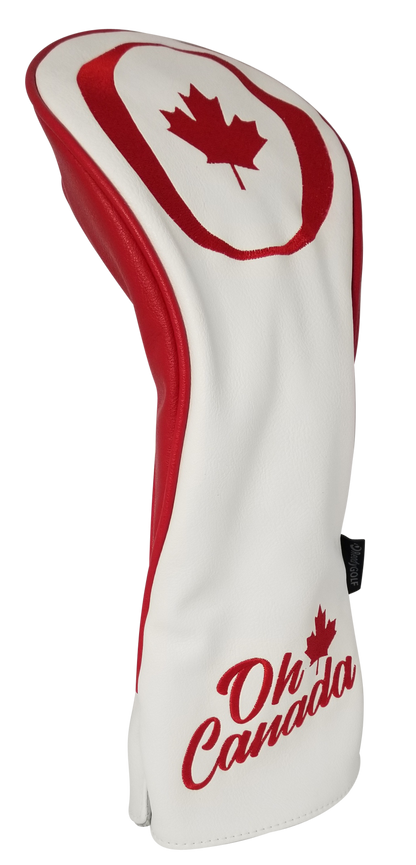 Oh Canada! Embroidered Driver Headcover by ReadyGOLF