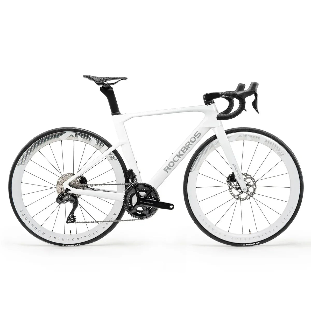 PGZ - Carbon Fiber Road Bike –  Black/White