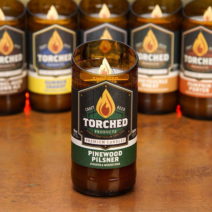 Pinewood Pilsner Beer Candle