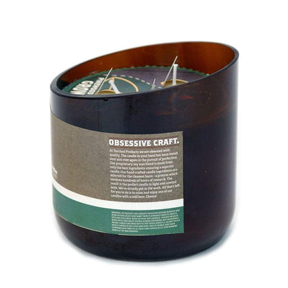 Pinewood Pilsner Beer Candle