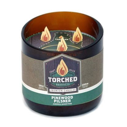 Pinewood Pilsner Beer Candle