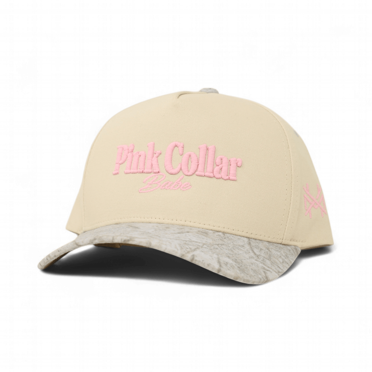 Pink Collar Babe Snapback Hat