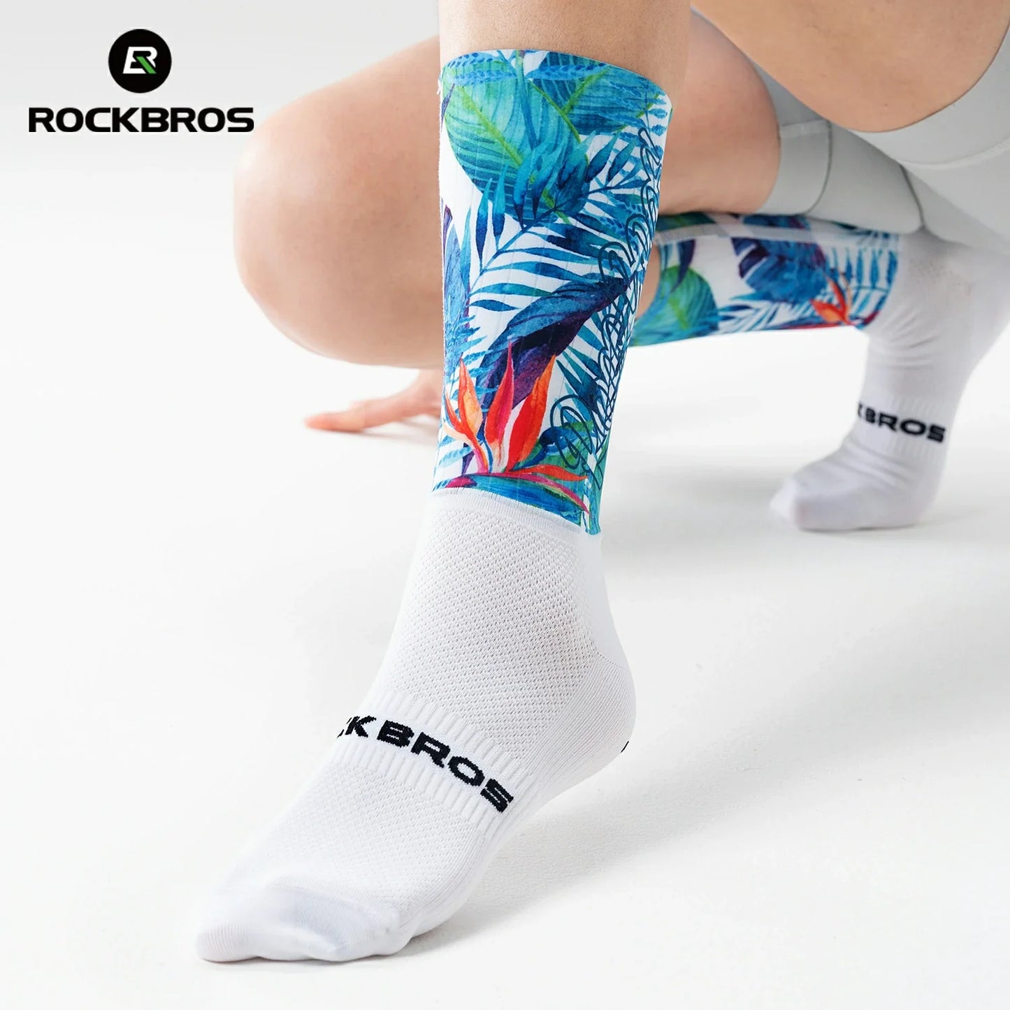Professional Cycling Compression Socks Breathable