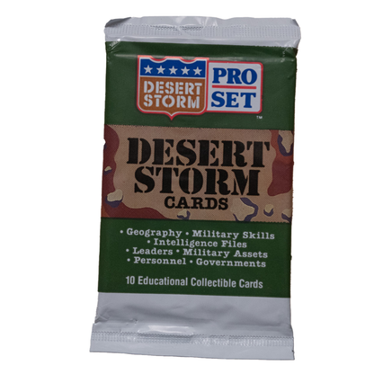 Pro Set Desert Storm Trading Card Pack