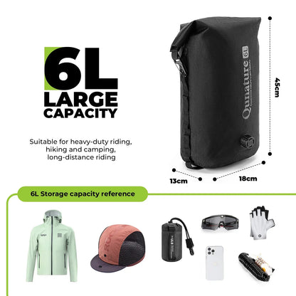 Bikepacking Front Handlebar Rack + Waterproof Compression Pack Set