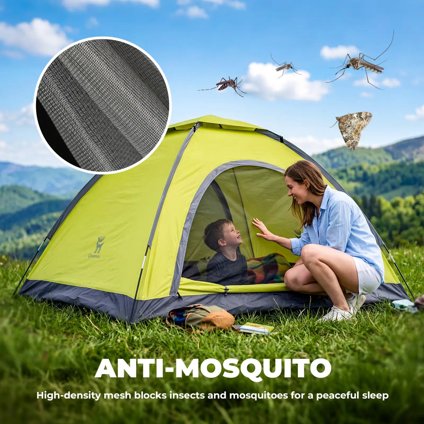 2 Person Lightweight Camping Tent UV50