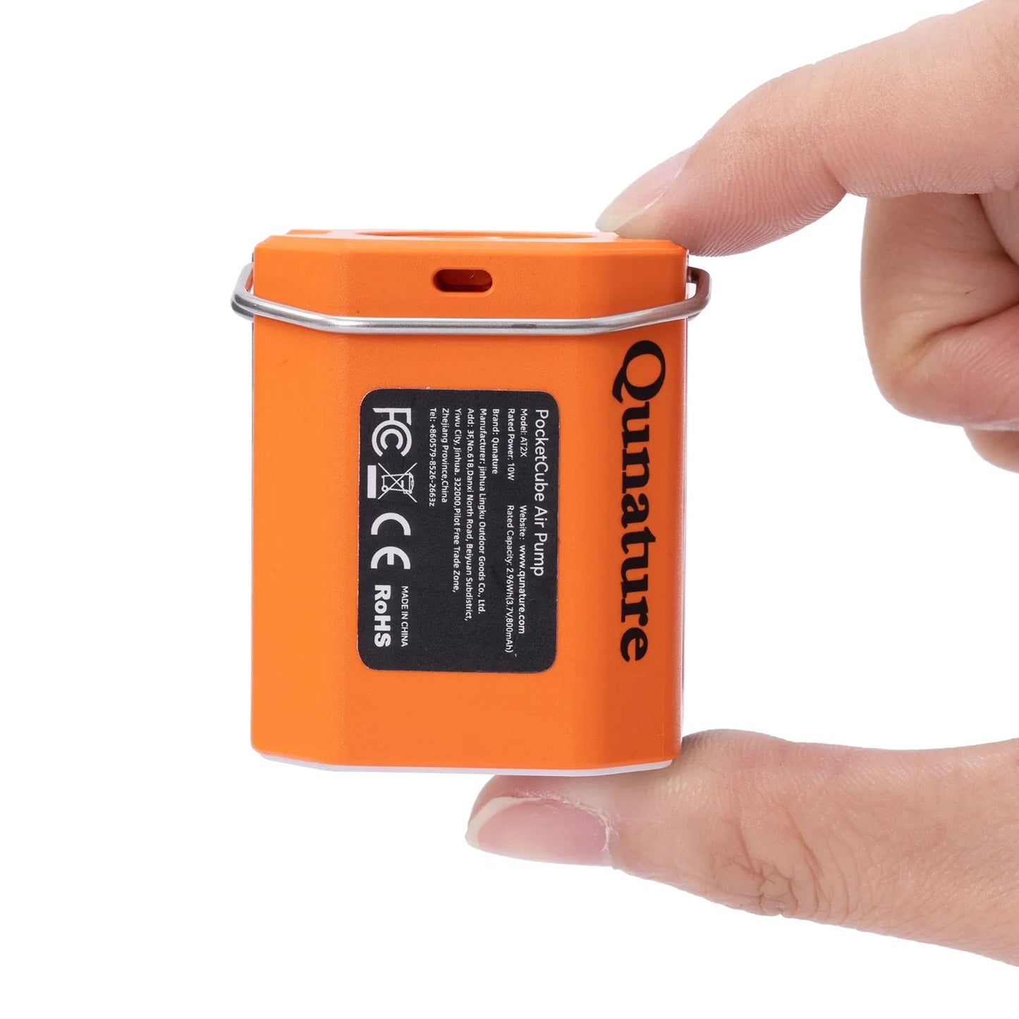 Qunature 4.2kPa Mini Air Pump with 800mAh LED