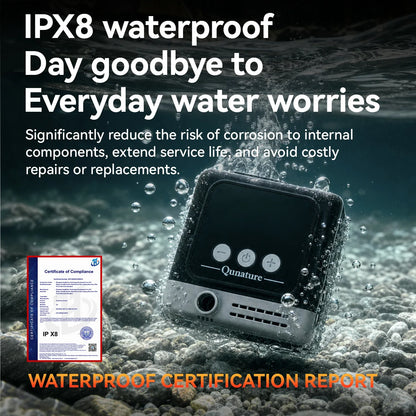 IPX8 Waterproof Rechargeable Outdoor Shower Pump