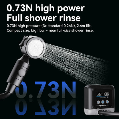 IPX8 Waterproof Rechargeable Outdoor Shower Pump