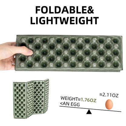 Qunature Folding Seat Pad Mat with Foam
