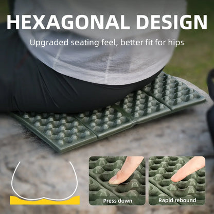 Qunature Folding Seat Pad Mat with Foam