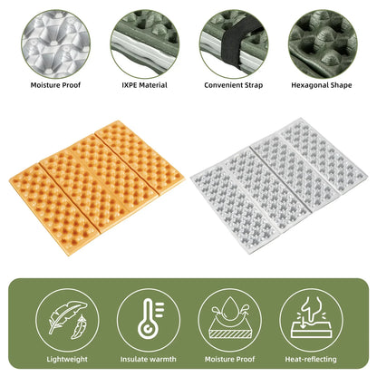 Qunature Folding Seat Pad Mat with Foam