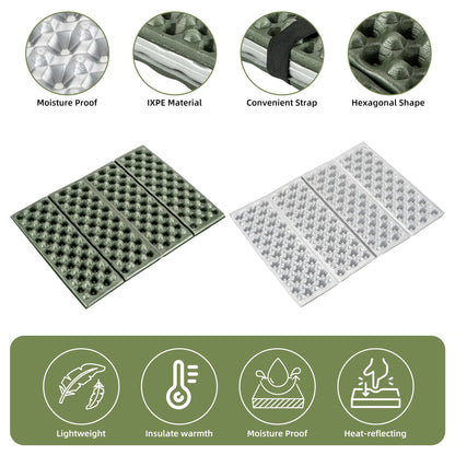 Qunature Folding Seat Pad Mat with Foam