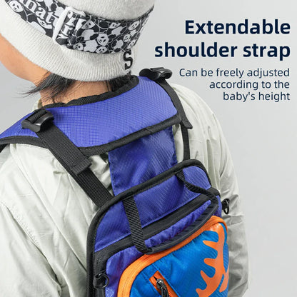 Qunature Kids’ Ski Training Backpack With Traction Rope-H53