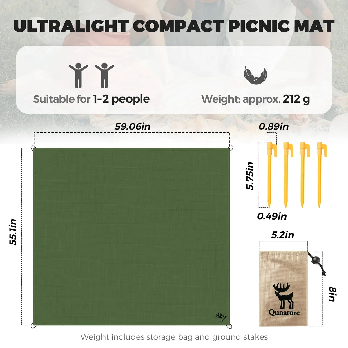 Lightweight Waterproof Picnic Blanket
