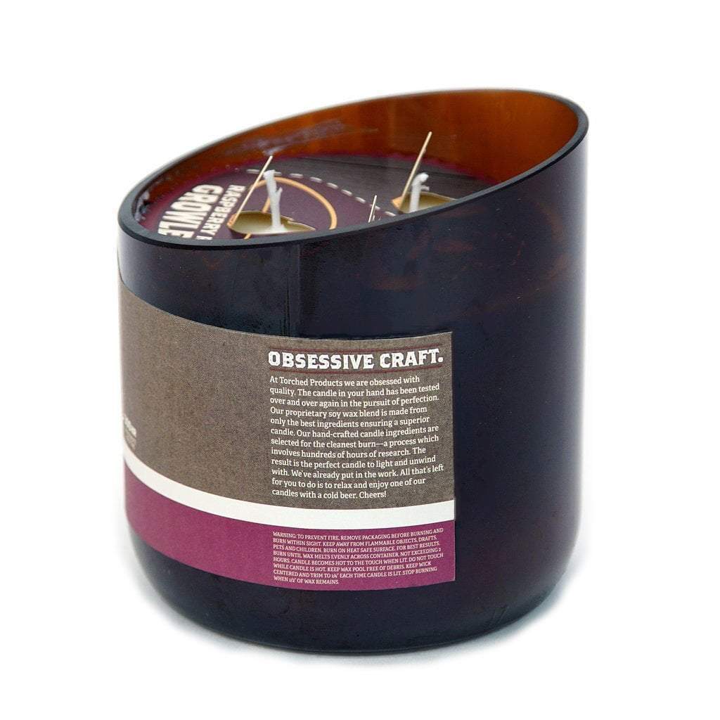 Raspberry Rye Beer Candle