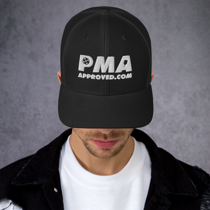 PICKLEBALL MANUFACTURERS ASSOCIATION - Vintage Trucker Hat (Black)