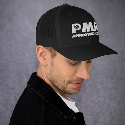 PICKLEBALL MANUFACTURERS ASSOCIATION - Vintage Trucker Hat (Black)