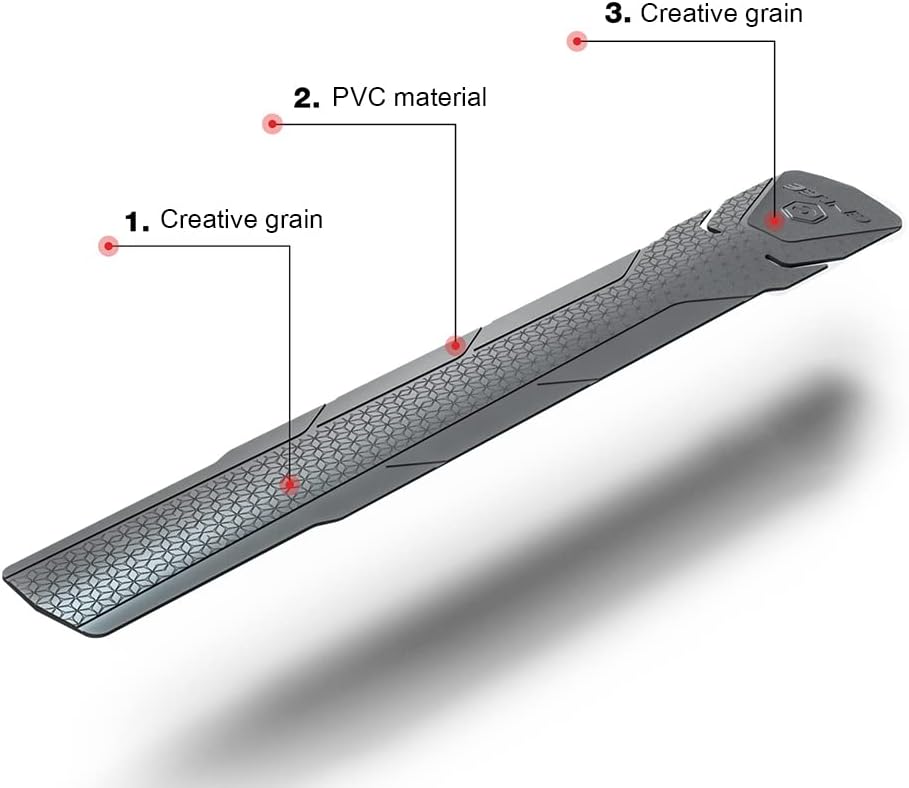 ENLEE Down Tube Frame Protector, 3M MTB Bicycle Frame Guard - Protect The Bike from Collision and Scratch