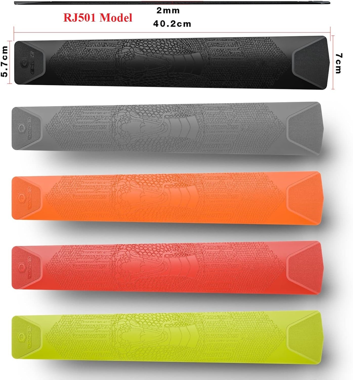 ENLEE Down Tube Frame Protector, 3M MTB Bicycle Frame Guard - Protect The Bike from Collision and Scratch